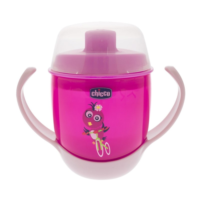 Chicco Bebek Mama Bardağı 180 ml 12+ Ay Pembe Chicco Bebek Mama Bardağı 180 ml 12+ Ay Pembe