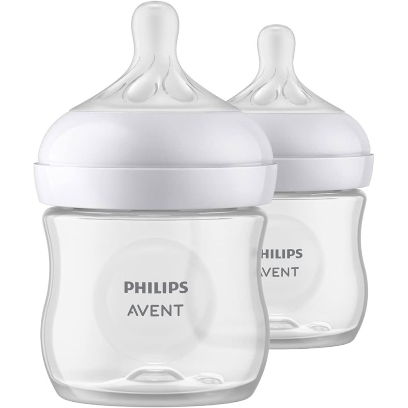 Philips Avent Natural Response PP 2'li Biberon Seti, 0+ Ay 125ml SYC900/02 Philips Avent Natural Response PP 2li Biberon Seti, 0+ Ay 125ml SYC900/02
