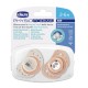Chicco PhysioForma Air 2'li Silikon Emzik 2-6 Ay Kız Chicco PhysioForma Air 2li Silikon Emzik 2-6 Ay Kız