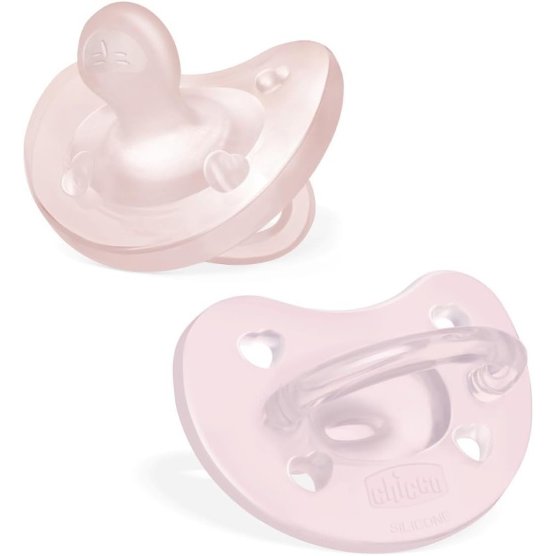 Chicco PhysioForma Soft 2'li Silikon Emzik 2-6 Ay Kız Chicco PhysioForma Soft 2li Silikon Emzik 2-6 Ay Kız