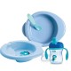 Chicco 4 Parça Beslenme Seti +6 Ay - Erkek Chicco 4 Parça Beslenme Seti +6 Ay - Erkek