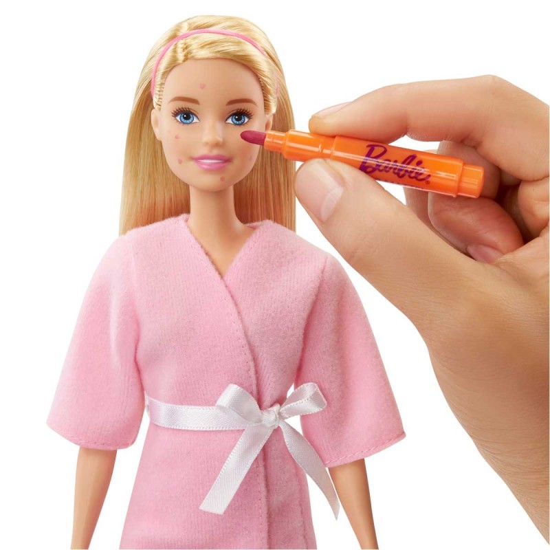 Barbie Yüz Bakımı Yapıyor Oyun Seti Barbie Yüz Bakımı Yapıyor Oyun Seti