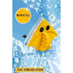 Modacar Mıknatıslı Çift Taraflı Cam Temizleyici 