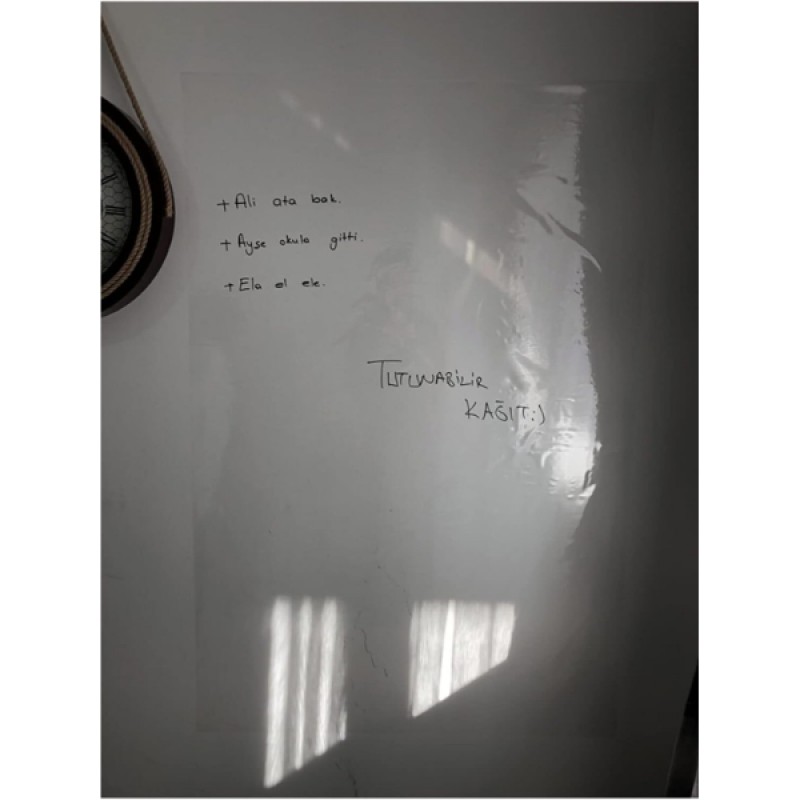 Kendinden Yapışkanlı Şeffaf Tahta Filmi - 2 Metre x 60 cm Kendinden Yapışkanlı Şeffaf Tahta Filmi - 2 Metre x 60 cm