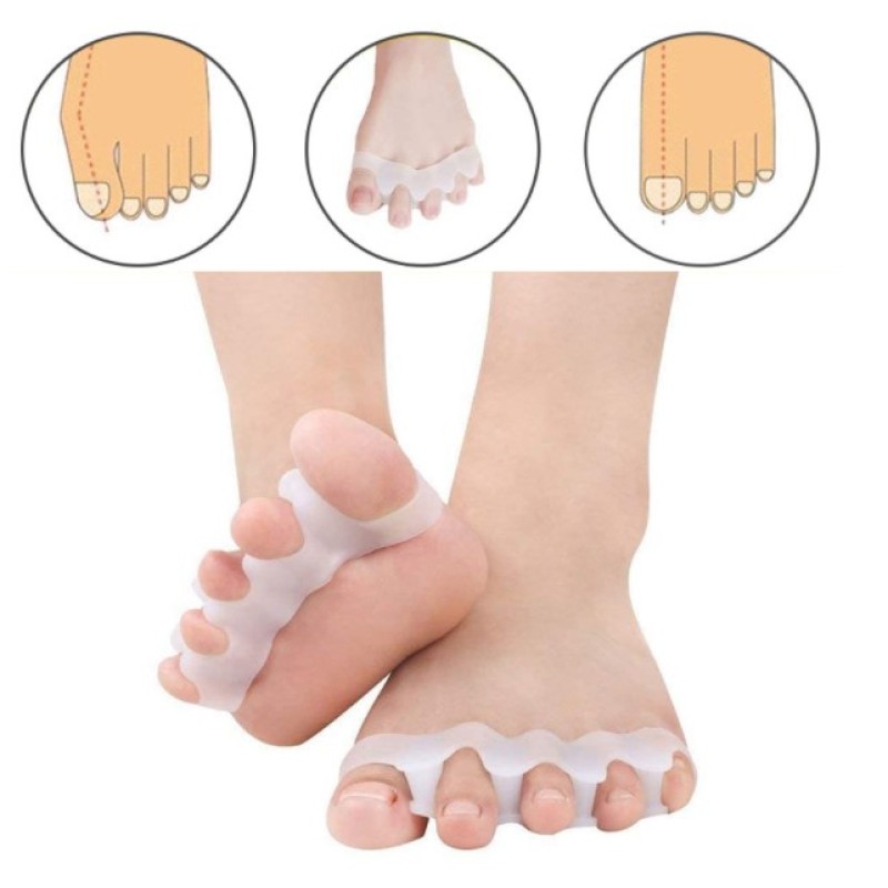 5 PARMAK AYIRAN GEÇMELI MAKARA BEYAZ RENK 5 PARMAK AYIRAN GEÇMELI MAKARA BEYAZ RENK