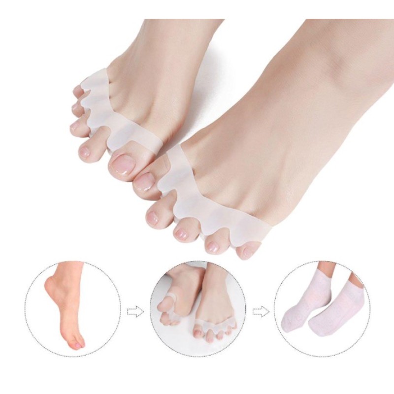 5 PARMAK AYIRAN GEÇMELI MAKARA BEYAZ RENK 5 PARMAK AYIRAN GEÇMELI MAKARA BEYAZ RENK