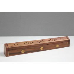 Ahşap Maun Tabut Tütsülük Model 2 