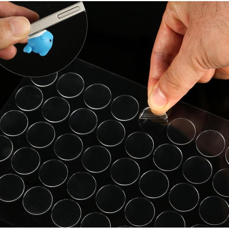 Çift Taraflı Yuvarlak Montaj Macunu 420 Adet Çift Taraflı Yuvarlak Montaj Macunu 420 Adet