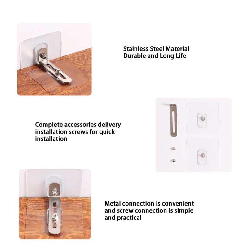 Kendinden Yapışkanlı Mobilya Sabitleme Aparatı Kendinden Yapışkanlı Mobilya Sabitleme Aparatı