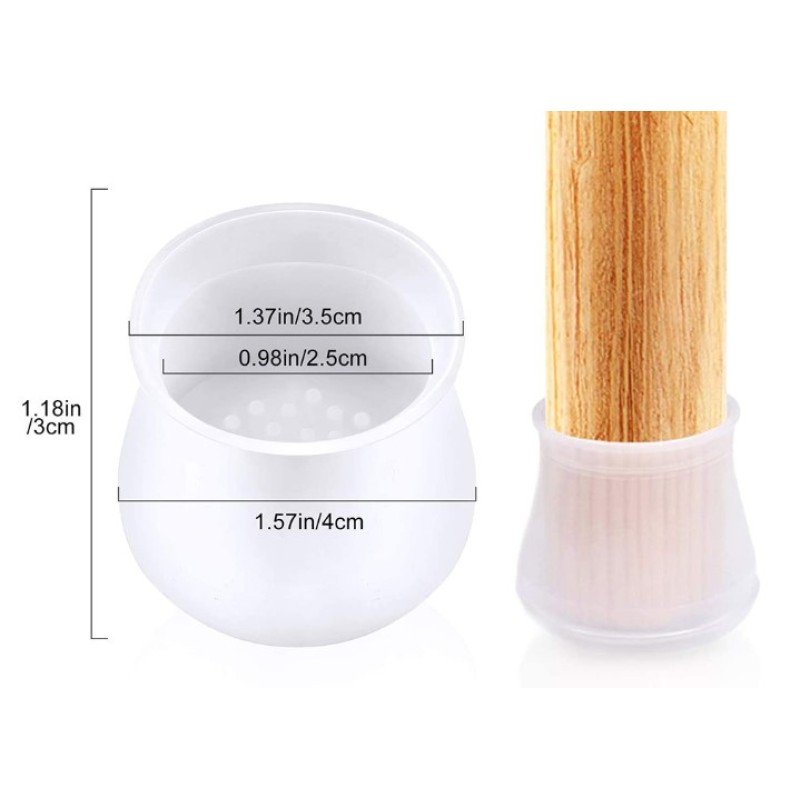 Masa Sandalye Ayak Koruyucu 12 Adet Masa Sandalye Ayak Koruyucu 12 Adet