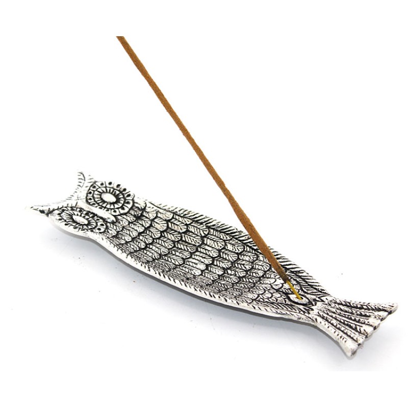 Metal Kayık Baykuş Tasarımı Tütsülük Model 1 Metal Kayık Baykuş Tasarımı Tütsülük Model 1