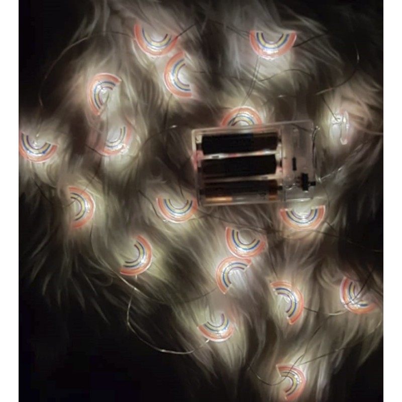 Led Işıklı Gökkuşağı Dekoratif İp Led Işıklı Gökkuşağı Dekoratif İp