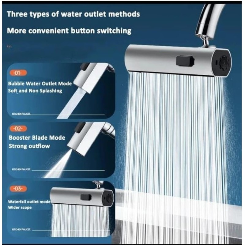 360 Derece Döner Musluk Başlığı 360 Derece Döner Musluk Başlığı