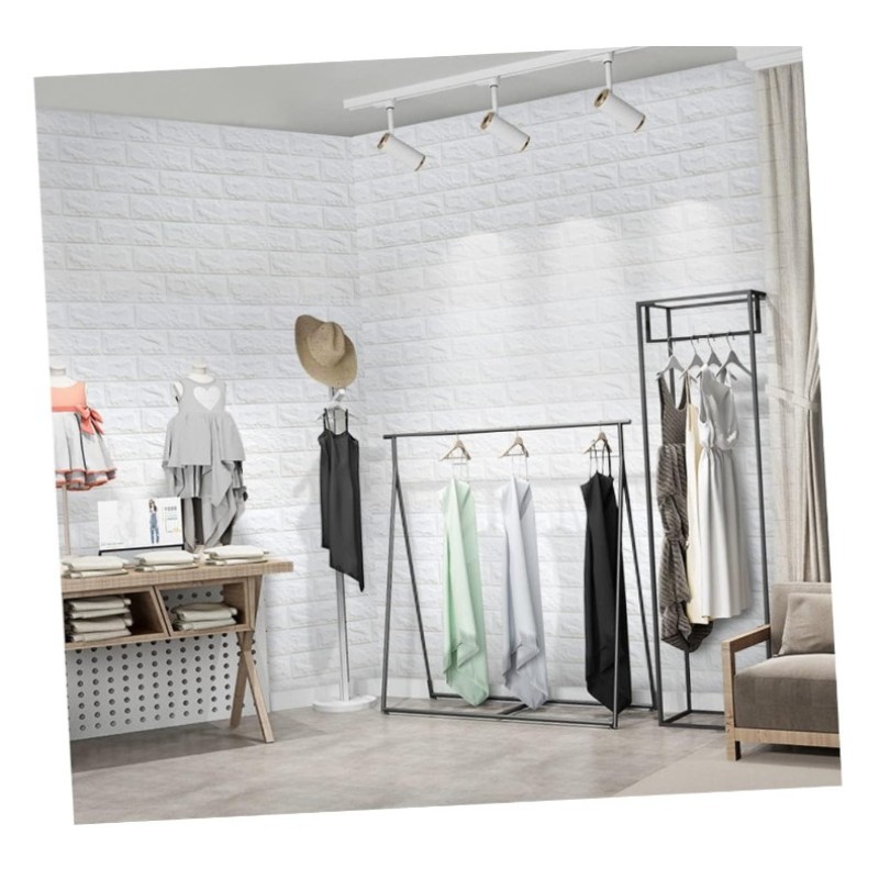 3D Tuğla Desenli Kendinden Yapışkanlı Duvar Paneli 58x38 cm 3D Tuğla Desenli Kendinden Yapışkanlı Duvar Paneli 58x38 cm