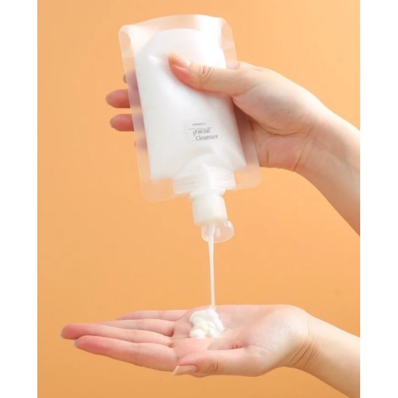 3 Adet 100ml Krem Şampuan Kabı Tekrar Kullanılabilir Set 3 Adet 100ml Krem Şampuan Kabı Tekrar Kullanılabilir Set