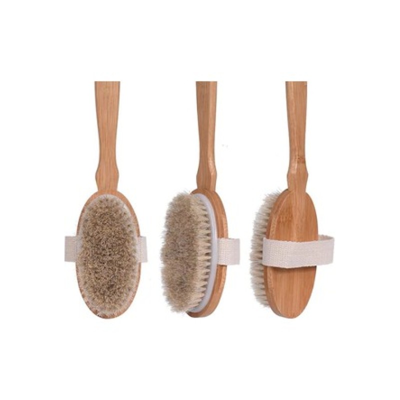 At Kılı Banyo Fırçası Saplı At Kılı Banyo Fırçası Saplı