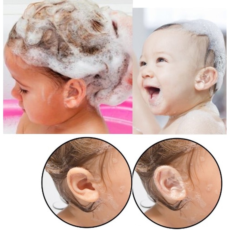 Bebek Banyo Kulak Koruyucu Bant 10 Adet Bebek Banyo Kulak Koruyucu Bant 10 Adet