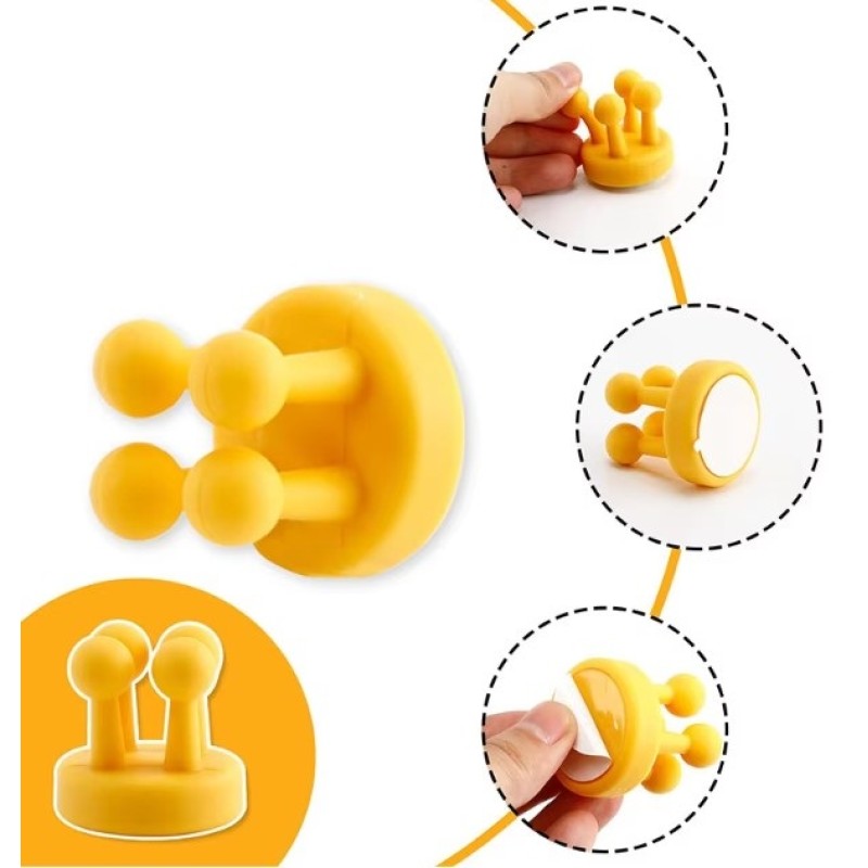 Çok Amaçlı Duvara Yapıştırılabilir Pratik Tutucu Çok Amaçlı Duvara Yapıştırılabilir Pratik Tutucu