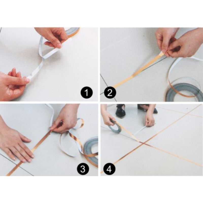 Fayans Arası İzolasyon Bantı Gold 0,5 cm Fayans Arası İzolasyon Bantı Gold 0,5 cm