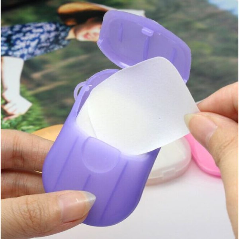 Kağıt Seyahat Sabunu 20 Adet Kağıt Seyahat Sabunu 20 Adet