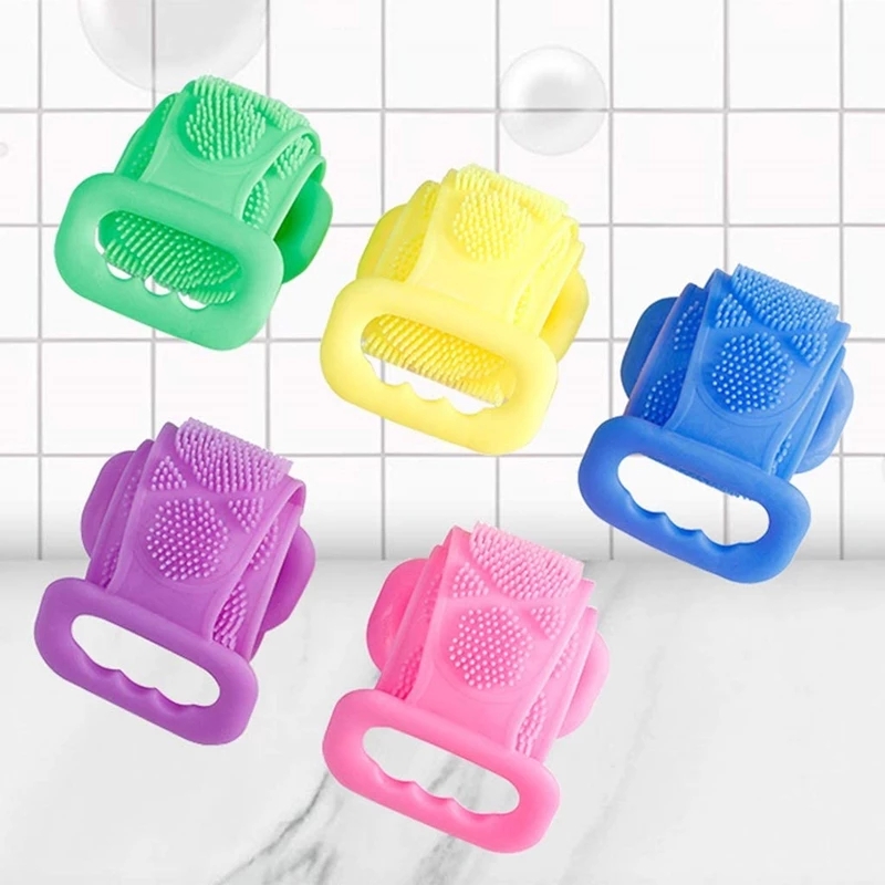 Silikon Çift Taraflı Banyo Kesesi Silikon Çift Taraflı Banyo Kesesi