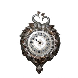 Tavuskuşu Duvar Saati 