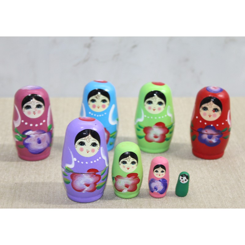 4'lü Ahşap Matruşka 4lü Ahşap Matruşka