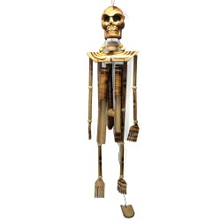 Ahşap İskelet Figürü 