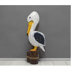 Ahşap Pelikan 50 Cm 