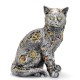 Steampunk Polyester Kedi Figürü Model 1