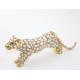 Swarovski Taşlı Tekli Leopar Model 5