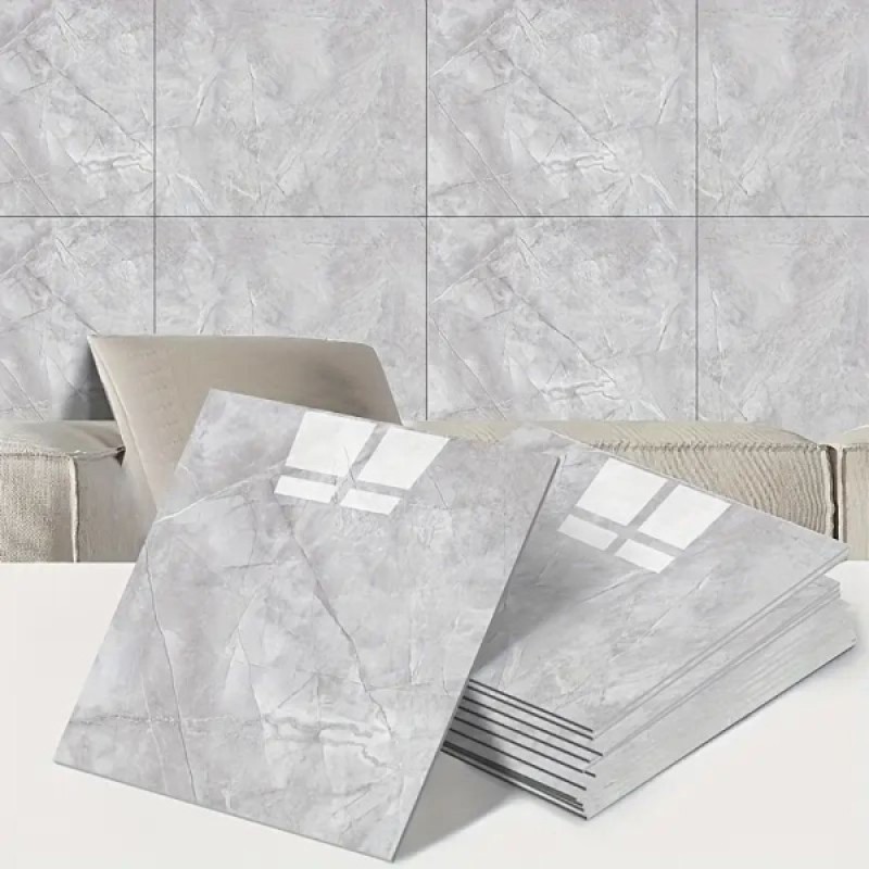 Gri Mermer Desen Duvar Sticker (30x30) Gri Mermer Desen Duvar Sticker (30x30)