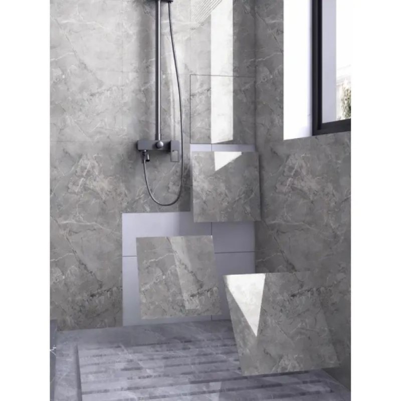 Gri Mermer Desen Duvar Sticker (30x30) Gri Mermer Desen Duvar Sticker (30x30)