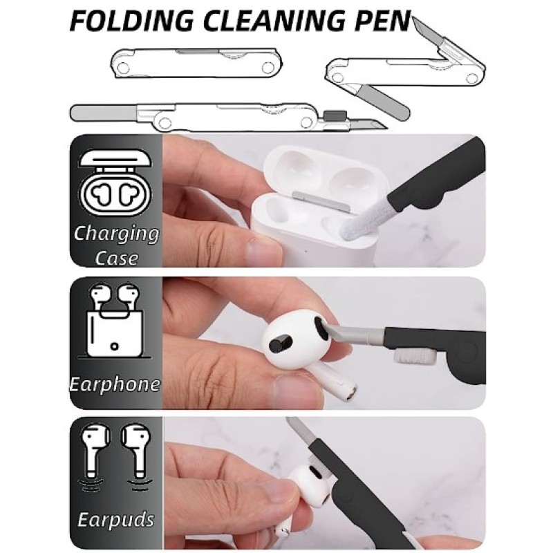 ÇOK FONKSIYONLU 7 IN 1 AIRPODS KLAVYE EKRAN KULAKLIK TEMIZLEME KITI ÇOK FONKSIYONLU 7 IN 1 AIRPODS KLAVYE EKRAN KULAKLIK TEMIZLEME KITI