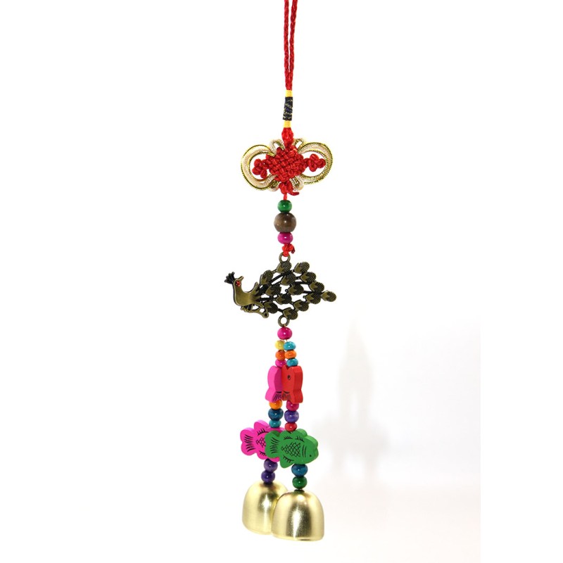 Tavuskuşu Renkli Rüzgar Çanı Tavuskuşu Renkli Rüzgar Çanı