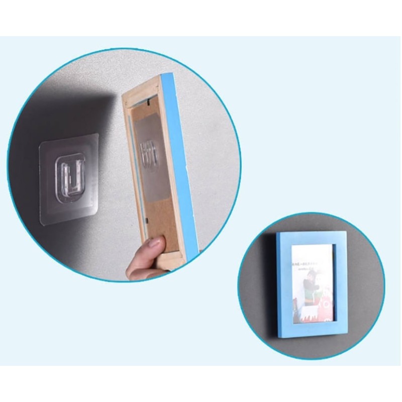 Geçmeli Klips Eşya Sabitleme Askısı 5 Set Geçmeli Klips Eşya Sabitleme Askısı 5 Set