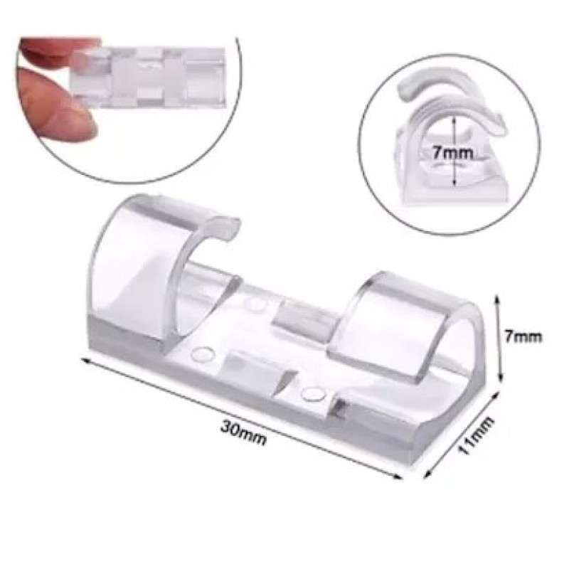 Kablo Sabitleyici Klips Seti 20 Adet Kablo Sabitleyici Klips Seti 20 Adet