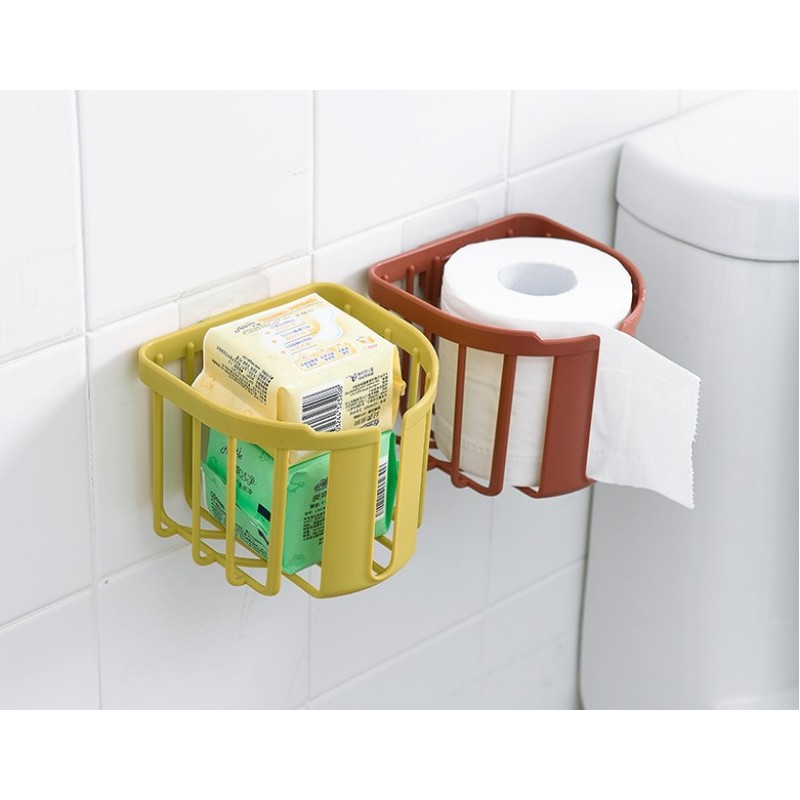 Yapışkanlı Çok Fonksiyonlu Banyo Organizeri BEYAZ Yapışkanlı Çok Fonksiyonlu Banyo Organizeri BEYAZ