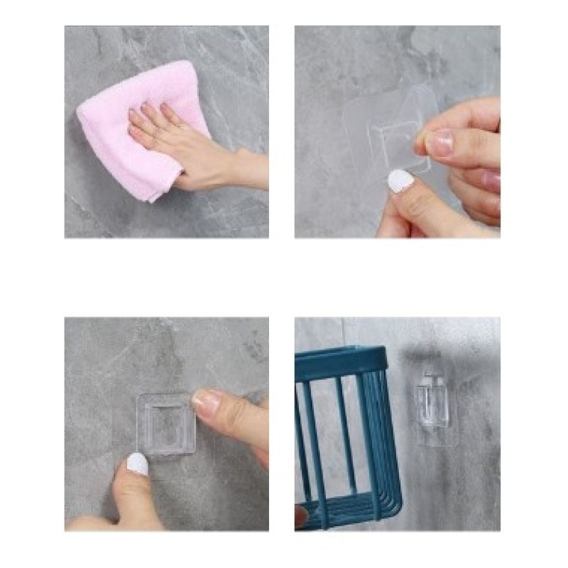 Yapışkanlı Çok Fonksiyonlu Banyo Organizeri BEYAZ Yapışkanlı Çok Fonksiyonlu Banyo Organizeri BEYAZ