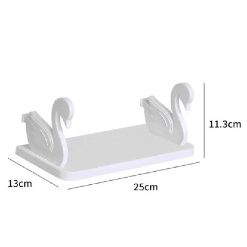 Kuğu Tasarımlı Kendinden Yapışkanlı Raf Kuğu Tasarımlı Kendinden Yapışkanlı Raf
