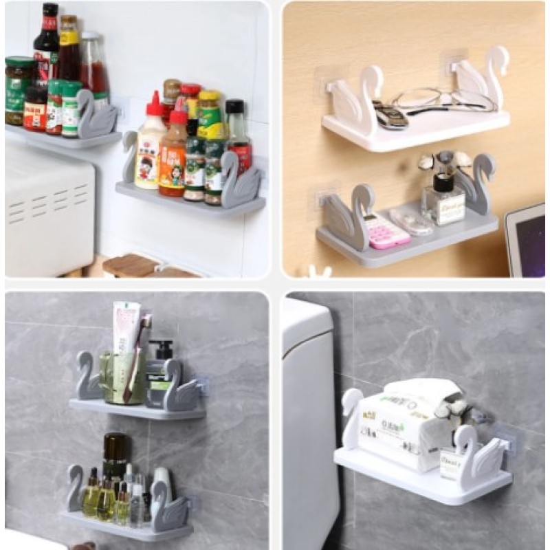 Kuğu Tasarımlı Kendinden Yapışkanlı Raf Kuğu Tasarımlı Kendinden Yapışkanlı Raf