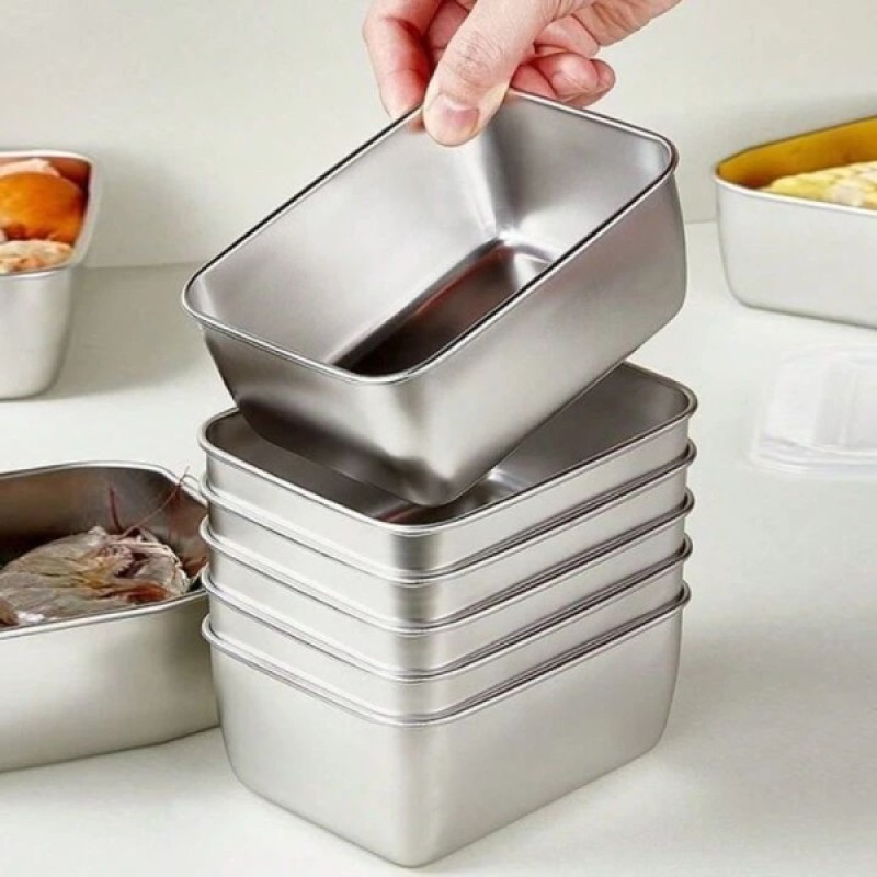 Paslanmaz Çelik Saklama Kabı Paslanmaz Çelik Saklama Kabı