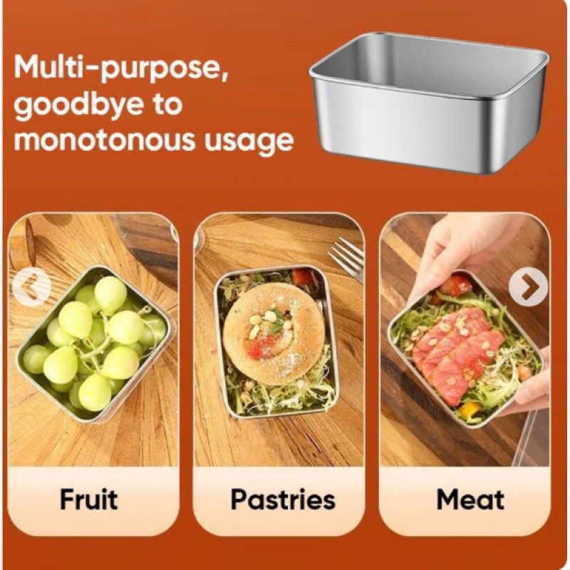 Paslanmaz Çelik Saklama Kabı Paslanmaz Çelik Saklama Kabı