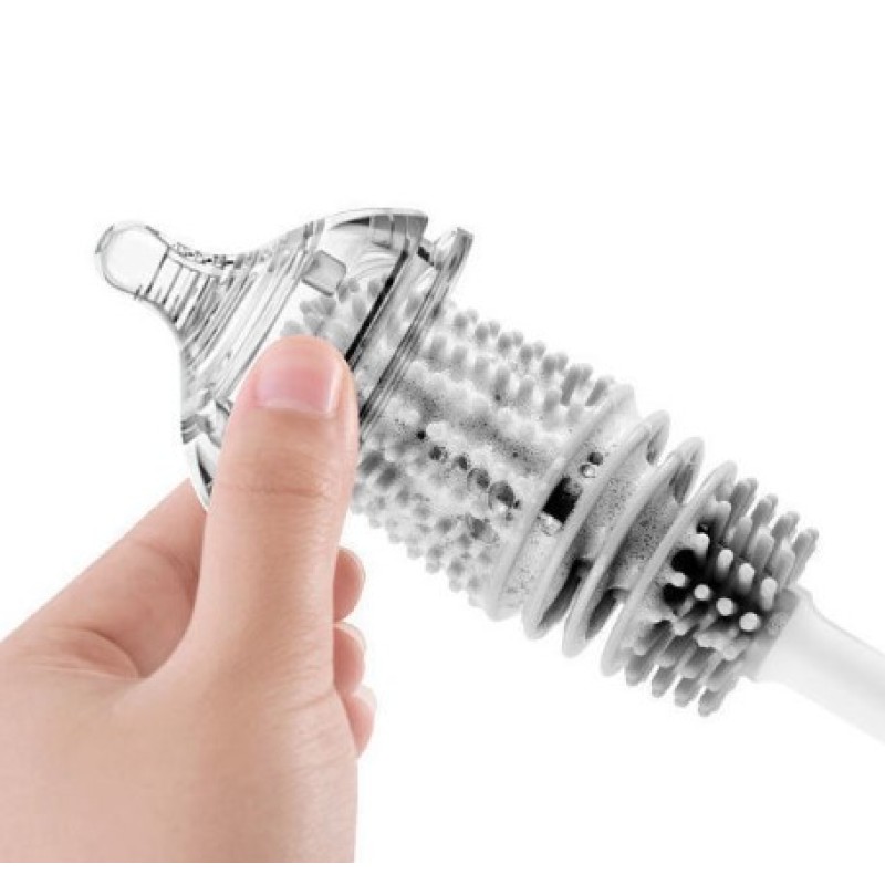 Silikon Uzun Saplı Kavanoz Yıkama Fırçası Silikon Uzun Saplı Kavanoz Yıkama Fırçası