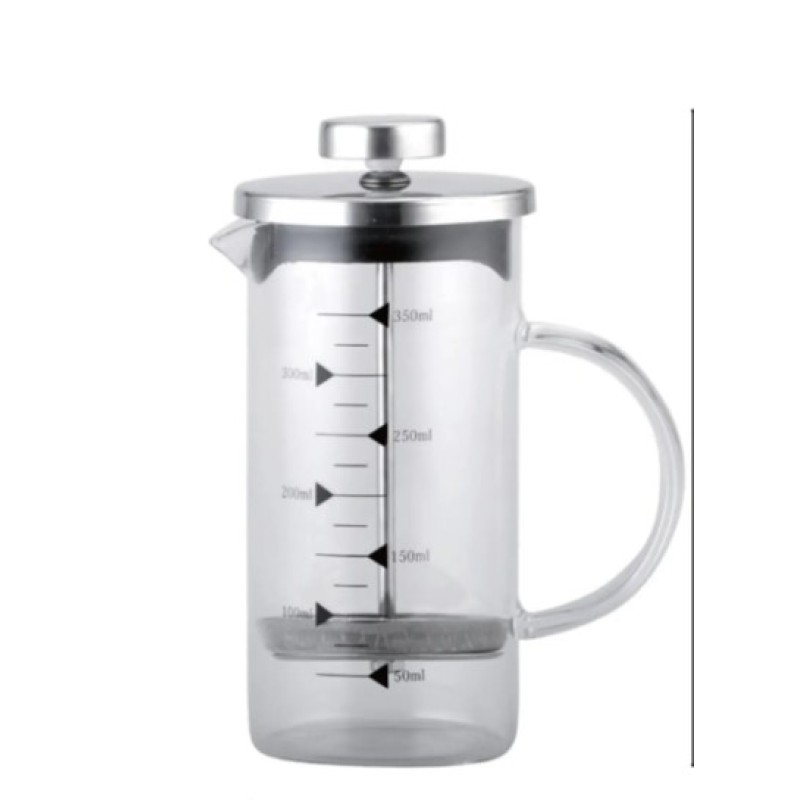 350 ml Cam French Press Kahve Demleme Makinesi 350 ml Cam French Press Kahve Demleme Makinesi