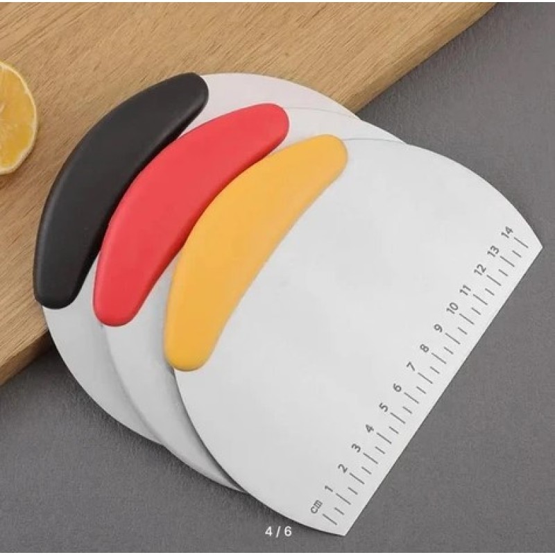 Paslanmaz Çelik Hamur Kesme ve Şekillendirme Spatulası