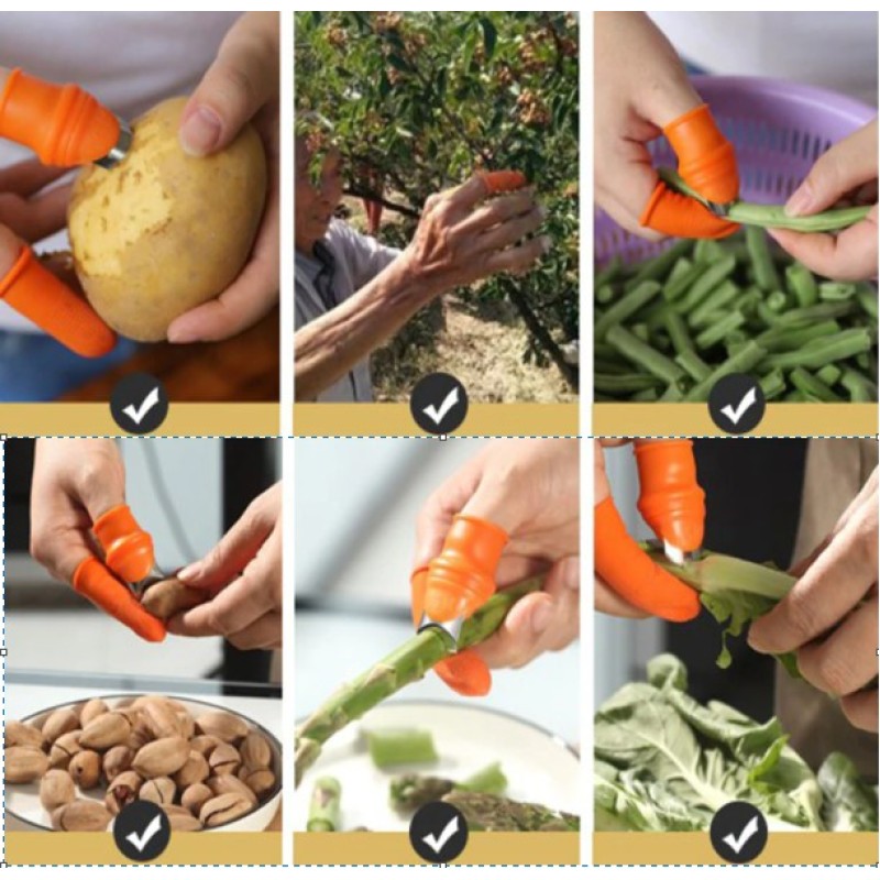 Pratik Baş Parmak Sebze Kesme Ayıklayıcı Erkek L Set Pratik Baş Parmak Sebze Kesme Ayıklayıcı Erkek L Set