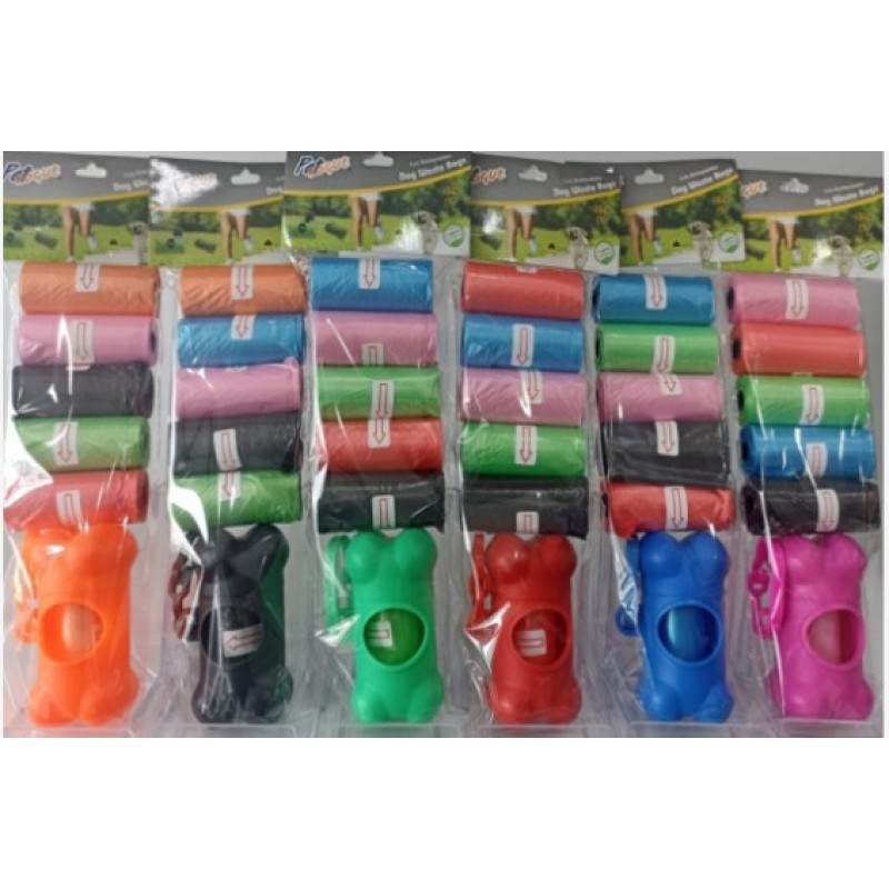 Köpek Dışkı Poşeti Seti 5+1 Köpek Dışkı Poşeti Seti 5+1