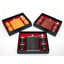 Derili 4 Shot Bardaklı Matara Seti 