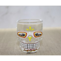 İstanbul Temalı Cam Kurukafa Shot Bardak 